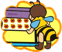 ステッカーを出力しています