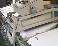 一色づつ乾燥させます