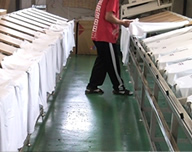 Tシャツを回収！