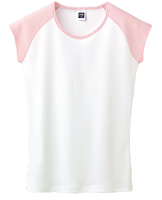 00162-WCS リブカップスリーブTシャツ