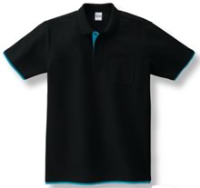 00195-BYP ベーシックレイヤードポロシャツ