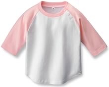 00204-BRB ベビーラグランベースボールTシャツ